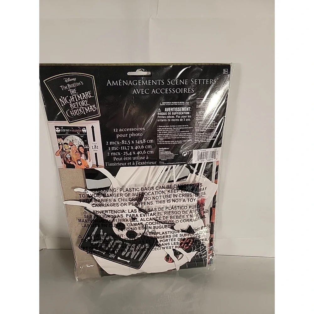 Nightmare Before Christmas Party Selfie Social Media Halloween Prop Facebook Kit